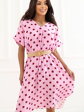 Rochie de zi Italy Moda  Rochia midi de vară cu stil este propunerea ideală pentru zilele calde pentru femeile care apreciază confortul și stilul feminin, atempo
