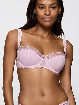 Soft Triumph  Sutienul soft Palina Cosmic Heartbeat 10222440-3538 este un model care combină eleganța subtilă a dantelii cu suportul de încredere pent