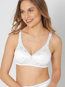 Soft Triumph  Sutienul moale Elegant Cotton 10100175-0003 fără balene este un model care îmbină modelarea naturală a sânilor cu confortul ridicat la