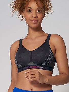 Sutien sportiv Triumph  Sutienul sportiv Triaction Cardio Cloud P EX 10205923 a fost proiectat pentru femeile care se așteaptă la un suport fiabil și la un confo