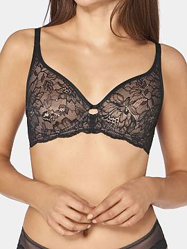 Soft Triumph  Sutienul ne căptușit Triumph Amourette Charm W02 10199586 este un model elegant de tip soft, care impresionează prin ușurința sa, potri