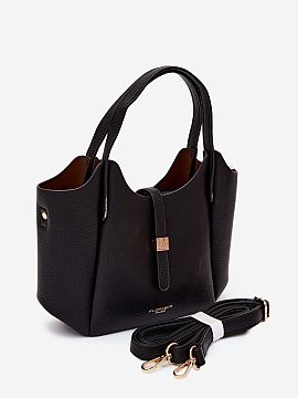 Poşetă de zi Step in style  Geantă de damă din piele ecologică este un accesoriu elegant, care se potrivește perfect atât pentru ziua de zi, cât și pentru ocazii