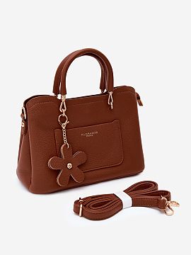Poşetă de zi Step in style  Geantă de damă fabricată din imitație de piele este un accesoriu elegant și funcțional, care se va potrivi perfect în viața de zi cu
