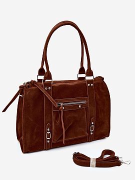 Poşetă de zi Step in style  Geanta mare din imitație de catifea este un accesoriu practic și elegant, care se va potrivi perfect în fiecare zi. Forma spațioasă ofe