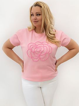 T-shirt marime plus Relevance  Tricoul de damă de mărime mare este o propunere ideală pentru femeile care apreciază confortul, libertatea și un aspect modern și femi