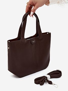 Poşetă de zi Step in style  Geanta din imitație de piele este un accesoriu elegant cu un design clasic, care se potrivește perfect în multe ținute. Aspectul atempor