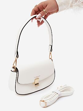 Poşetă de zi Step in style  Micuța geantă de damă din imitație de piele este un accesoriu elegant și practic, care se potrivește perfect atât pentru ziua de zi, 