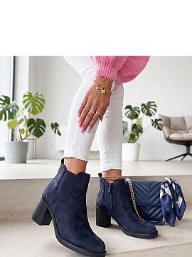 Botine cu toc Solea