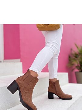 Botine cu toc Solea