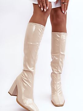 Cizme cu toc Step in style