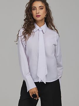Cămaşă cu mânecă lungă Nife  Cămașa de damă cu croială potrivită este o propunere elegantă, care se potrivește perfect atât în ținutele de lucru, cât și la o