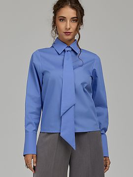 Cămaşă cu mânecă lungă Nife  Cămașa de damă cu croială slim fit este o propunere elegantă care se potrivește perfect atât în ținutele de lucru, cât și în cel