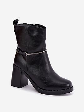 Botine cu toc Step in style