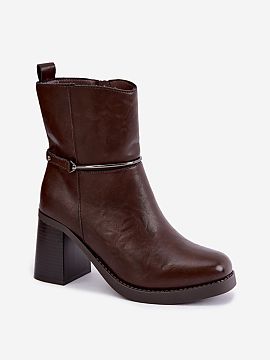 Botine cu toc Step in style