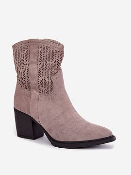 Botine cu toc Step in style