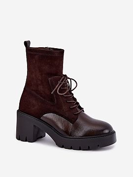Botine cu toc Step in style