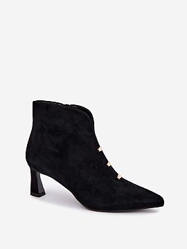 Botine cu toc Step in style