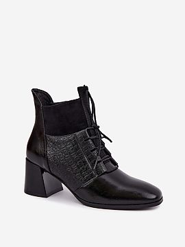 Botine cu toc Step in style