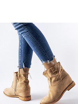 Botine cu talpă tip pană Solea