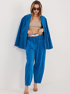 Pantaloni din catifea Rue Paris