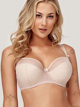 Semi-soft Azal  Sutienul semi-soft Anita este o combinație de eleganță clasică, farmec feminin și confort. Cupele semi-rigide ridică ușor și modelea