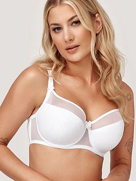 Semi-soft Azal  Sutienul semi-moale Anita este o combinație de eleganță clasică, farmec feminin și confort. Cupele semi-rigide ridică și modelează u