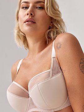 Semi-soft Azal  Sutienul semi-moale Nikola este o propunere pentru femeile care apreciază simplitatea, eleganța și confortul în fiecare zi. Cupele semi-