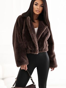 Jachetă Factory Price  Geaca de blană pentru femei este o propunere de modă pentru sezonul de toamnă-iarnă, ideală pentru stilizările de zi cu zi. Croiala sc