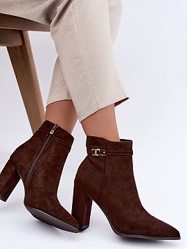 Botine cu toc Step in style