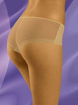Pantaloni scurţi Wolbar  Pantaloni scurți impresionanți, cu un spate semi-transparent. Aparent simplu, dar cu caracter! Față netedă, clasică. <Compoziție: 83%