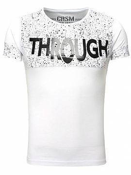 Tricou YourNewStyle  Tricou pentru bărbați cu mâneci scurte. Partea din față este realizată din două țesături, iar spatele este solid.  Compoziție: 100