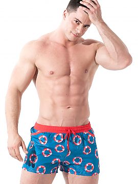 Slipi de baie Alpha Male  Pantaloni scurți de înot Playo Sea de înaltă calitate, care pot fi folosiți și ca pantaloni scurți de plajă. Model rece, atrăgător