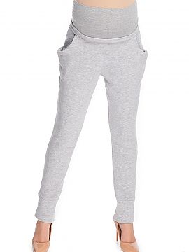 Pantaloni de maternitate PeeKaBoo  Pantaloni de trening pentru gravide cu o croială largă. Pantaloni cu panou necompresiv.
 .