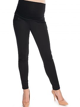 Pantaloni de maternitate PeeKaBoo  Pantaloni cu centură necompresivă. Pantaloni ajustați cu cusături pe picioare.
