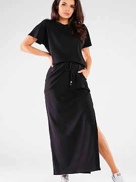 Rochie de zi Infinite You  Rochie lungă de vară. Materialul plăcut la atingere permite pielii să respire liber, ceea ce face ca rochia să fie incredibil de confor