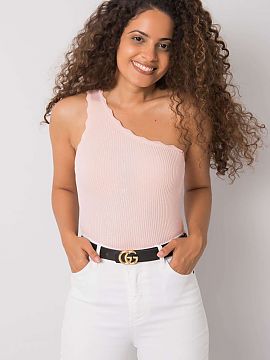 Top Calben  Acest top scurt și elegant îți va completa perfect look-ul de zi cu zi! Confecționat din material acrilic cu nervuri, are proporțiile p