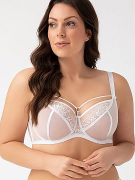 Soft Gorsenia Lingerie  Un sutien moale, sexy și foarte confortabil. Cupele superioare sunt realizate din tul și dantelă frumoasă și delicată și sunt finisat
