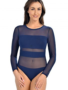 Corset Teyli  Body-ul este confecționat din material moale și confortabil din viscoză, combinat cu plasă transparentă pe sâni și talie. Lenjeria in