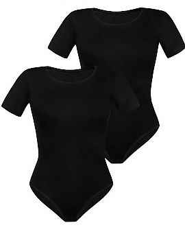 Completă Teyli  Vă prezentăm produsul, un costum de corp cu 2 pachete, de culoare neagră. Aceste body-uri elegante au fost create dintr-un material de î