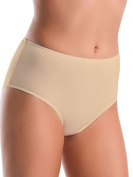 Chiloţi Teyli  Chiloți de damă de culoare bej. Sunt confecționați din bumbac de înaltă calitate cu adaos de fibră elastică Lycra, sunt plăcuți la