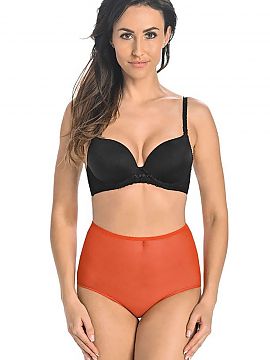 Chiloţi Teyli  Chiloții High Retro pentru femei, de culoare roșie, sunt un clasic cu un twist modern! Chiloții sunt ideali pentru femeile care apreciaz�