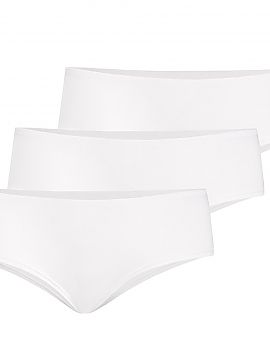 Completă Teyli  Un set de chiloți din bambus, cu o croială brazyliana la modă. Chiloții formează un pachet de trei bucăți într-o culoare de bază un